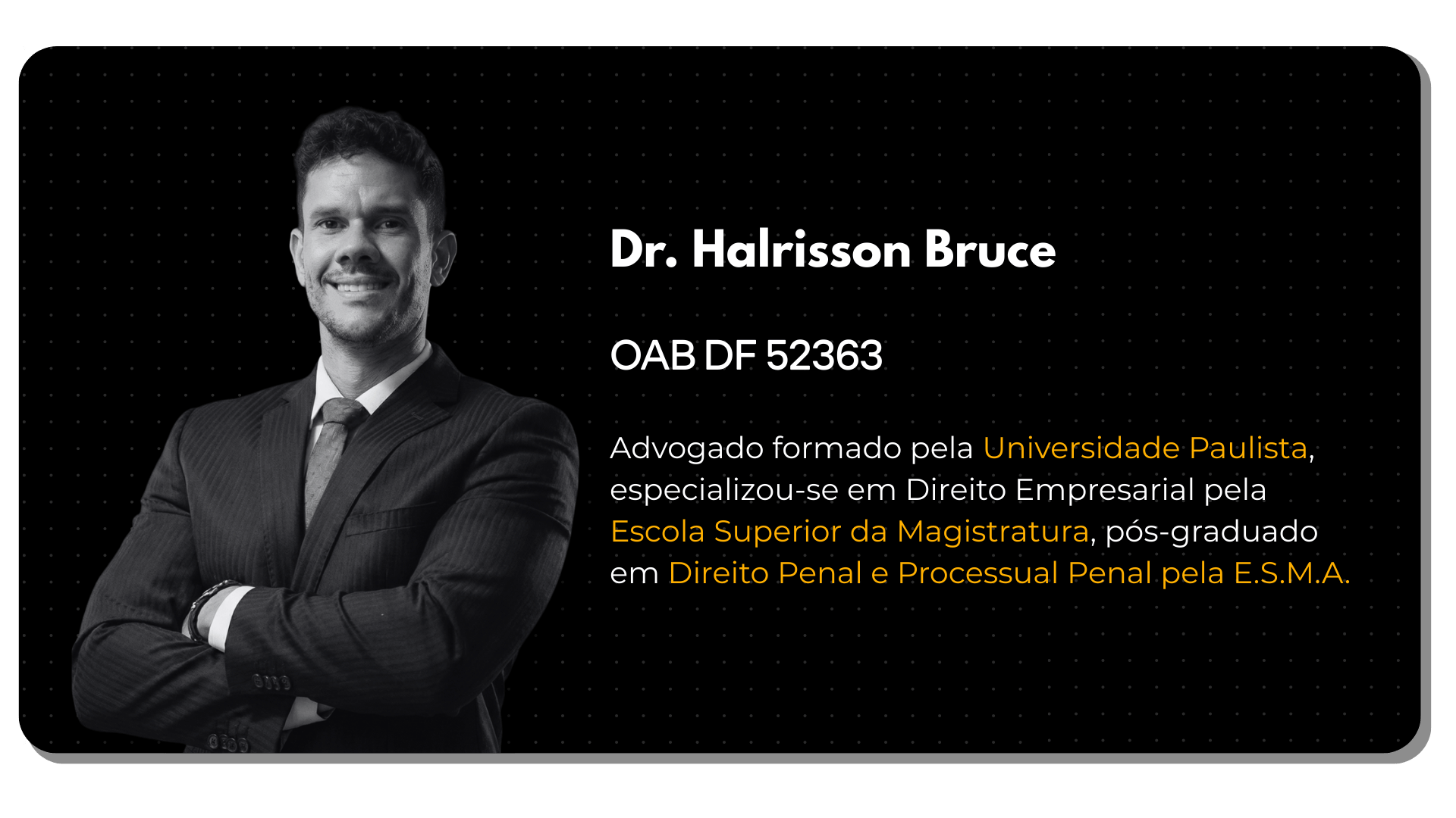 Dr. Halrisson Bruce
